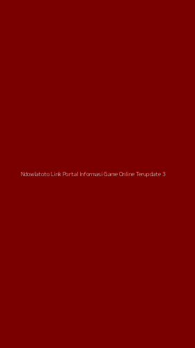 Tampilan Antarmuka Aplikasi Ndowlatoto Link Portal Informasi Game Online Terupdate - 3