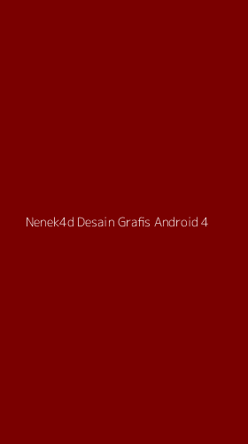 Tampilan Antarmuka Aplikasi Nenek4d Desain Grafis Android - 4