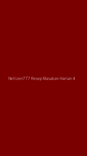 Tampilan Antarmuka Aplikasi Netizen777 Resep Masakan Harian - 4