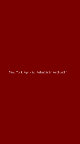 Tampilan Antarmuka Aplikasi New York Aplikasi Kebugaran Android - 1