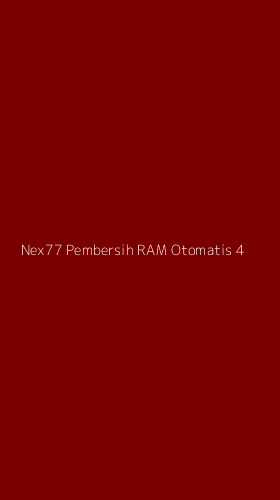 Tampilan Antarmuka Aplikasi Nex77 Pembersih Ram Otomatis - 4