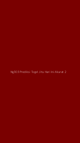 Tampilan Antarmuka Aplikasi Ng303 Prediksi Togel Jitu Hari Ini Akurat - 2