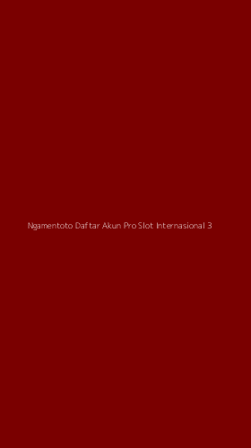 Tampilan Antarmuka Aplikasi Ngamentoto Daftar Akun Pro Slot Internasional - 3