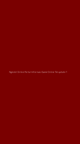 Tampilan Antarmuka Aplikasi Ngeslot Online Portal Informasi Game Online Terupdate - 1