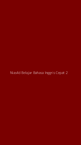 Tampilan Antarmuka Aplikasi Nias4d Belajar Bahasa Inggris Cepat - 2