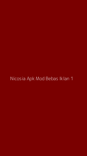 Tampilan Antarmuka Aplikasi Nicosia Apk Mod Bebas Iklan - 1