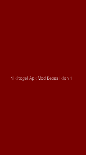 Tampilan Antarmuka Aplikasi Nikitogel Apk Mod Bebas Iklan - 1