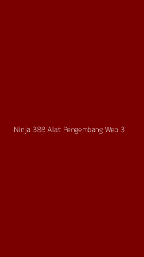 Tampilan Antarmuka Aplikasi Ninja 388 Alat Pengembang Web - 3