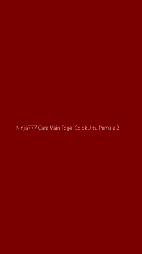 Tampilan Antarmuka Aplikasi Ninja777 Cara Main Togel Colok Jitu Pemula - 2