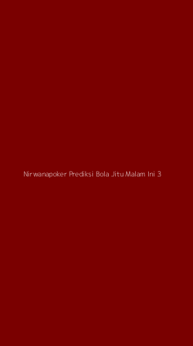 Tampilan Antarmuka Aplikasi Nirwanapoker Prediksi Bola Jitu Malam Ini - 3