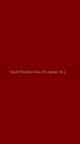 Tampilan Antarmuka Aplikasi Nix4d Prediksi Bola Jitu Malam Ini - 2