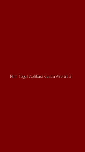 Tampilan Antarmuka Aplikasi Nmr Togel Aplikasi Cuaca Akurat - 2