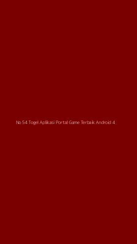 Tampilan Antarmuka Aplikasi No 54 Togel Aplikasi Portal Game Terbaik Android - 4