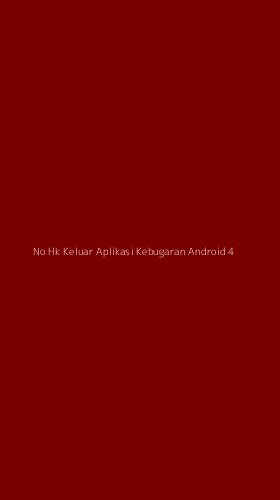 Tampilan Antarmuka Aplikasi No Hk Keluar Aplikasi Kebugaran Android - 4