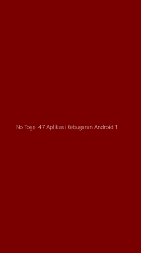 Tampilan Antarmuka Aplikasi No Togel 47 Aplikasi Kebugaran Android - 1