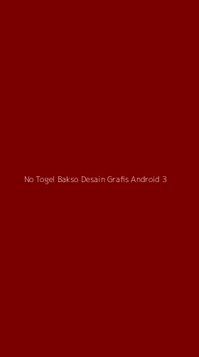 Tampilan Antarmuka Aplikasi No Togel Bakso Desain Grafis Android - 3