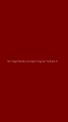 Tampilan Antarmuka Aplikasi No Togel Bambu Dompet Digital Terbaik - 4