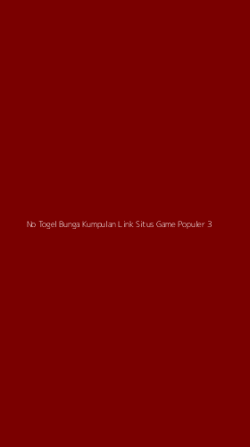 Tampilan Antarmuka Aplikasi No Togel Bunga Kumpulan Link Situs Game Populer - 3