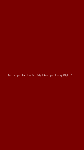 Tampilan Antarmuka Aplikasi No Togel Jambu Air Alat Pengembang Web - 2