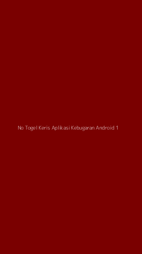 Tampilan Antarmuka Aplikasi No Togel Keris Aplikasi Kebugaran Android - 1