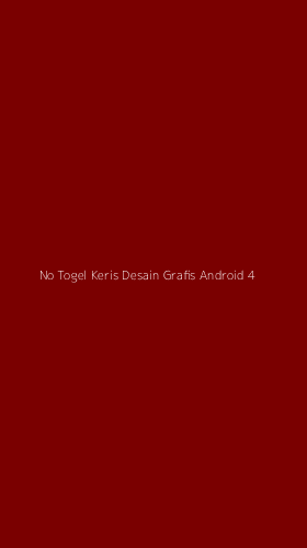 Tampilan Antarmuka Aplikasi No Togel Keris Desain Grafis Android - 4