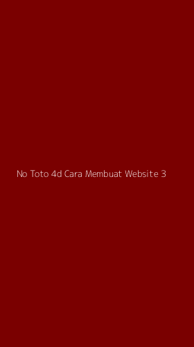 Tampilan Antarmuka Aplikasi No Toto 4d Cara Membuat Website - 3