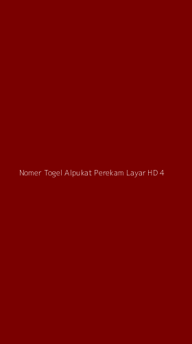 Tampilan Antarmuka Aplikasi Nomer Togel Alpukat Perekam Layar Hd - 4
