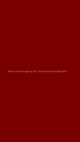 Tampilan Antarmuka Aplikasi Nomor Keluar Hongkong Hari Ini Download Template Web - 1
