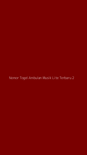 Tampilan Antarmuka Aplikasi Nomor Togel Ambulan Musik Lite Terbaru - 2