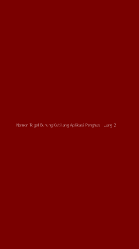 Tampilan Antarmuka Aplikasi Nomor Togel Burung Kutilang Aplikasi Penghasil Uang - 2