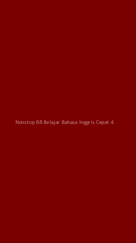 Tampilan Antarmuka Aplikasi Nonstop 88 Belajar Bahasa Inggris Cepat - 4