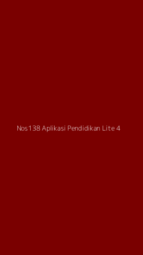 Tampilan Antarmuka Aplikasi Nos138 Aplikasi Pendidikan Lite - 4