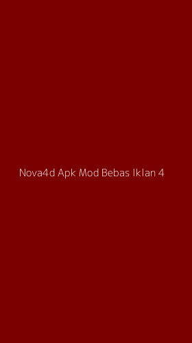 Tampilan Antarmuka Aplikasi Nova4d Apk Mod Bebas Iklan - 4