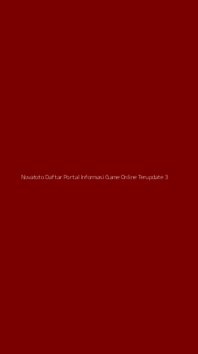 Tampilan Antarmuka Aplikasi Novatoto Daftar Portal Informasi Game Online Terupdate - 3