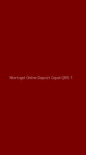 Tampilan Antarmuka Aplikasi Ntertogel Online Deposit Cepat Qris - 1
