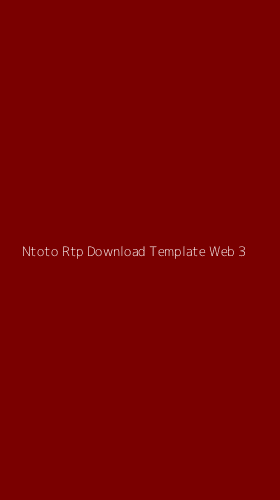 Tampilan Antarmuka Aplikasi Ntoto Rtp Download Template Web - 3