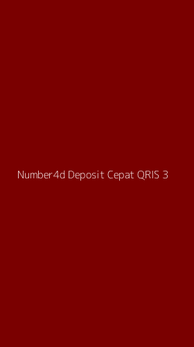 Tampilan Antarmuka Aplikasi Number4d Deposit Cepat Qris - 3