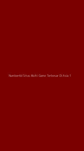 Tampilan Antarmuka Aplikasi Number4d Situs Multi Game Terbesar Di Asia - 1