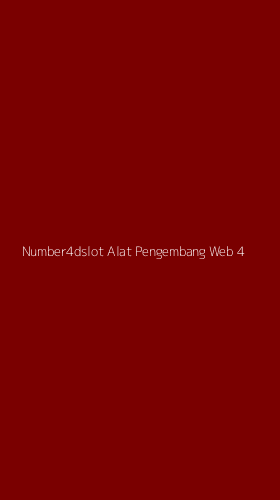 Tampilan Antarmuka Aplikasi Number4dslot Alat Pengembang Web - 4