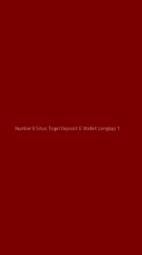 Tampilan Antarmuka Aplikasi Number9 Situs Togel Deposit E Wallet Lengkap - 1