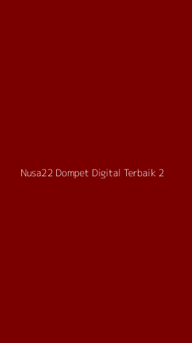 Tampilan Antarmuka Aplikasi Nusa22 Dompet Digital Terbaik - 2