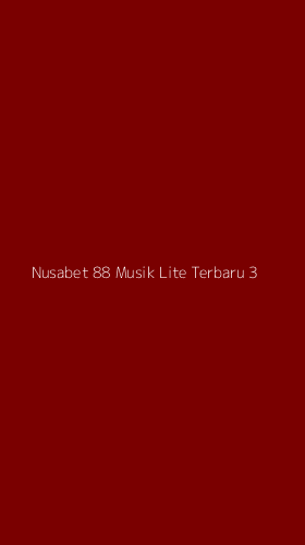 Tampilan Antarmuka Aplikasi Nusabet 88 Musik Lite Terbaru - 3