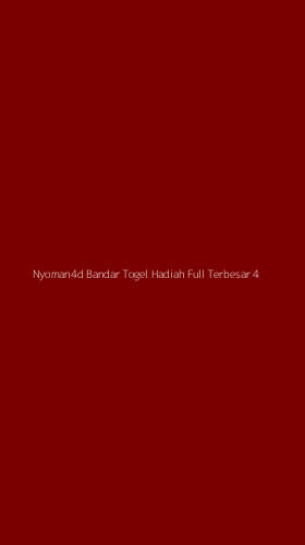 Tampilan Antarmuka Aplikasi Nyoman4d Bandar Togel Hadiah Full Terbesar - 4