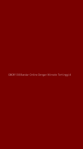 Tampilan Antarmuka Aplikasi Obor138 Bandar Online Dengan Winrate Tertinggi - 4
