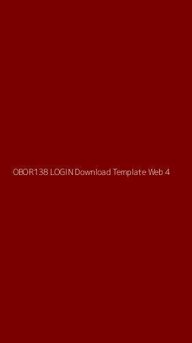 Tampilan Antarmuka Aplikasi Obor138 Login Download Template Web - 4