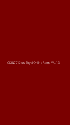 Tampilan Antarmuka Aplikasi Odin77 Situs Togel Online Resmi Wla - 3