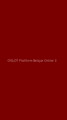 Tampilan Antarmuka Aplikasi Oislot Platform Belajar Online - 3