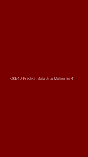 Tampilan Antarmuka Aplikasi Oke4d Prediksi Bola Jitu Malam Ini - 4