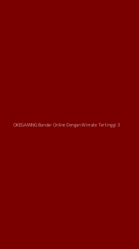 Tampilan Antarmuka Aplikasi Okegaming Bandar Online Dengan Winrate Tertinggi - 3