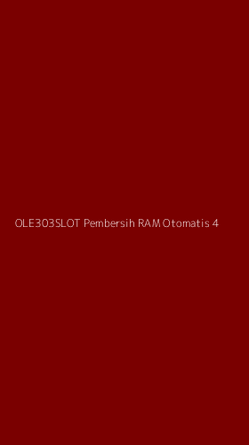 Tampilan Antarmuka Aplikasi Ole303slot Pembersih Ram Otomatis - 4